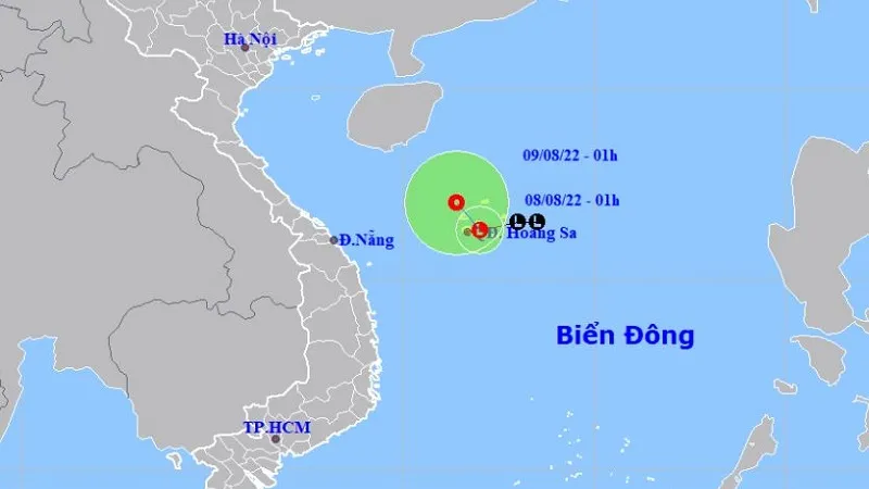 Tin về vùng áp thấp trên biển Đông, khả năng mạnh lên thành áp thấp nhiệt đới