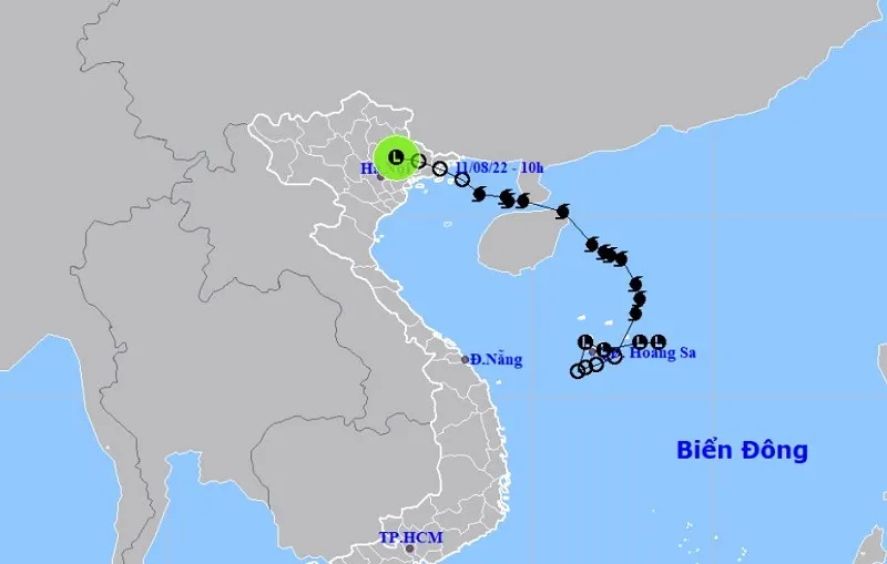 Tin cuối về cơn bão số 2 suy yếu thành áp thấp nhiệt đới trên đất liền Việt Nam