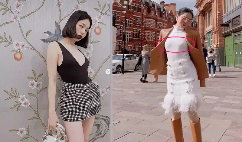 'Nữ hoàng phòng trà' Lệ Quyên lại khiến dân tình nhức mắt khi thả rông vòng một