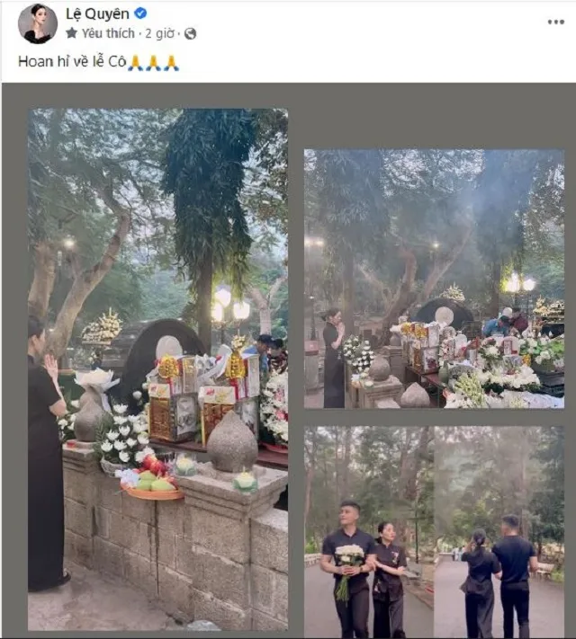 Lệ Quyên tay trong tay cùng tình trẻ đi lễ chùa, phản ứng của dân mạng mới bất ngờ