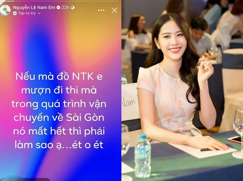 Nam Em lại gặp vận đen hậu chung kết Miss World VietNam 2022