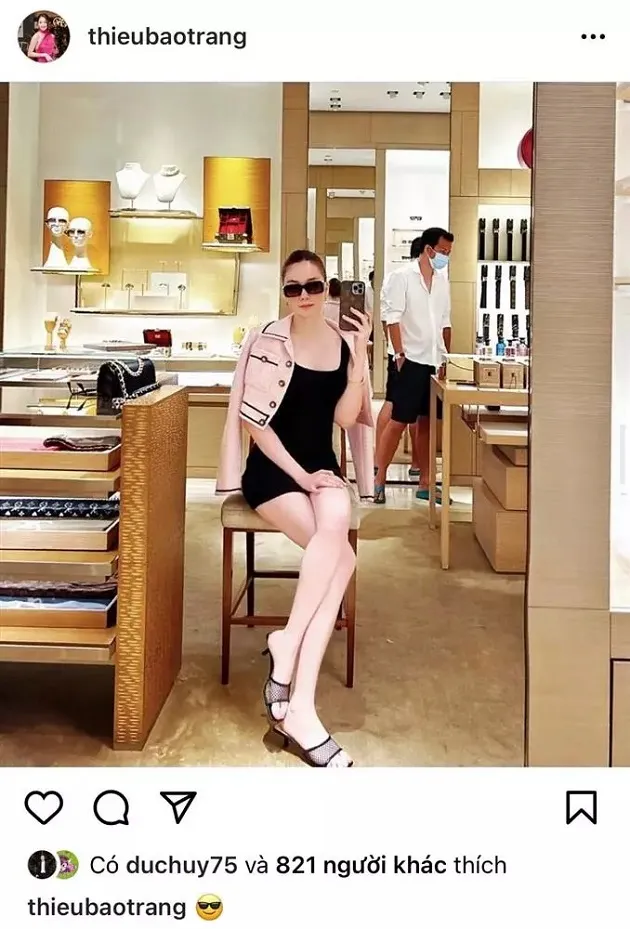 Cộng đồng mạng phát hiện chồng cũ Lệ Quyên quan tâm đặc biệt Thiều Bảo Trang