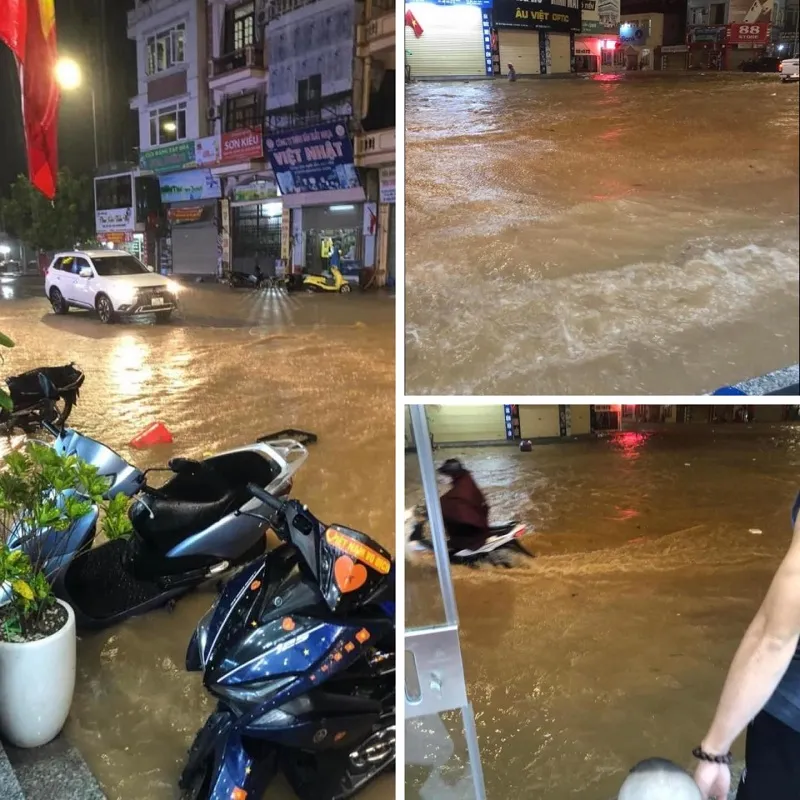 Xót xa cảnh người dân Hải Phòng, Quảng Ninh bị ảnh hưởng bởi bão số 3