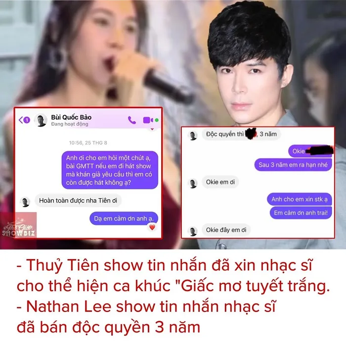 Thủy Tiên thanh minh giữa drama hát 'chùa', Nathan Lee tiếp tục 'vỗ mặt' cực gắt