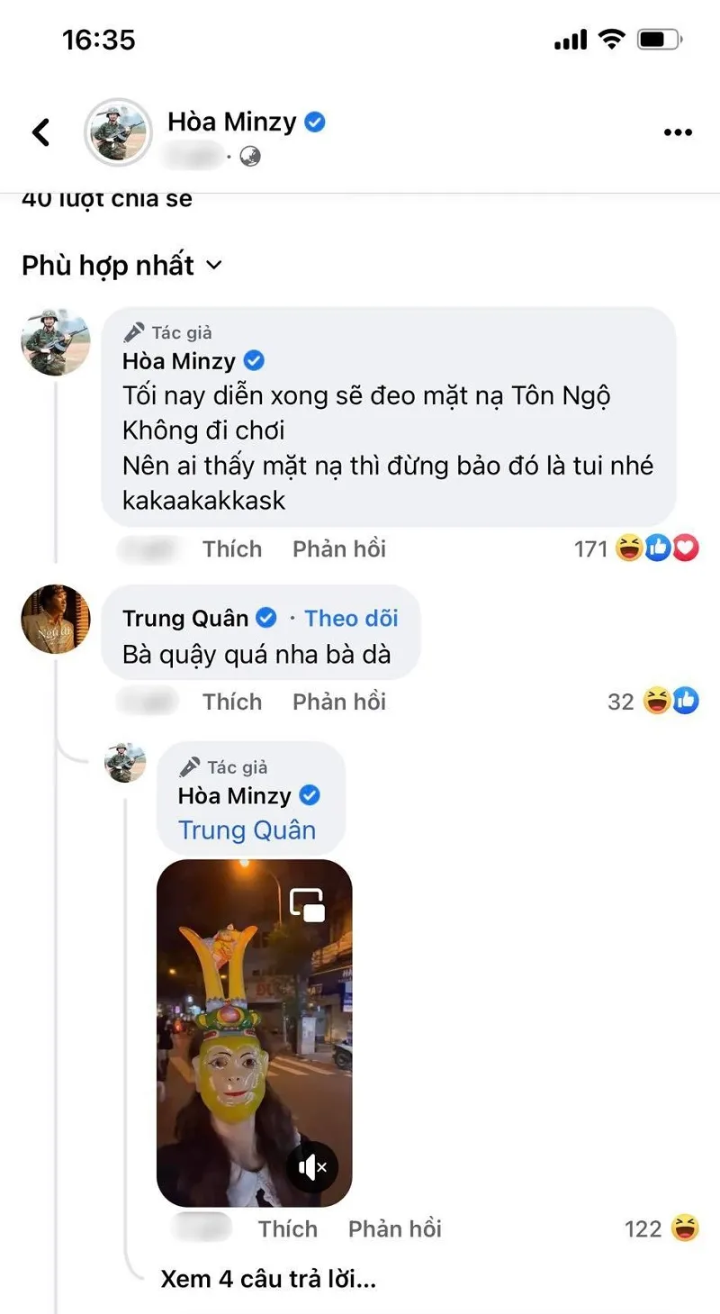 Sợ bị đám đông bủa vây, Hòa Minzy hóa trang 'quậy banh' phố đi bộ đêm Trung thu
