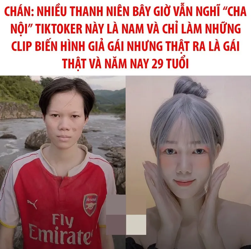Chủ nhân loạt clip cởi khẩu trang biến hình triệu view hóa ra là con gái, nhan sắc thật cực đỉnh