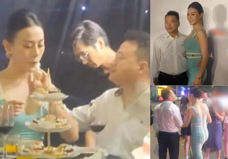 Mặc ồn ào, shark Bình vẫn ga lăng tháp tùng Phương Oanh đi sự kiện