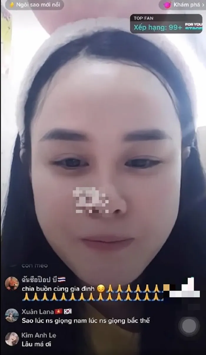 'Anna Bắc' Giang bất ngờ livestream hát karaoke tạm biệt mọi người để đi tù