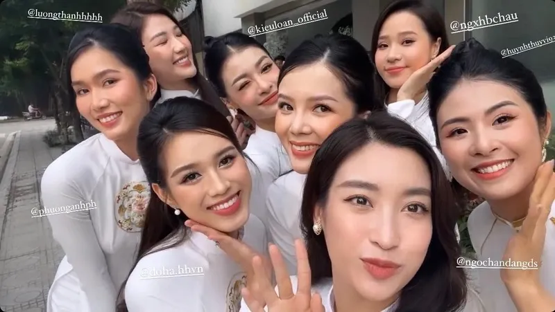 Chùm ảnh đám hỏi Bình An - Phương Nga: Dàn phù dâu phù rể trai tài gái sắc