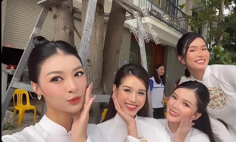 Chùm ảnh đám hỏi Bình An - Phương Nga: Dàn phù dâu phù rể trai tài gái sắc