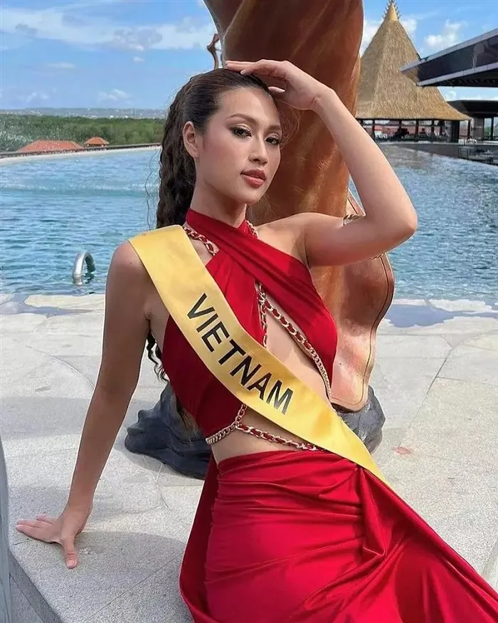 Thùy Tiên lên tiếng khi bị nói bỏ mặc Thiên Ân ở Miss Grand International