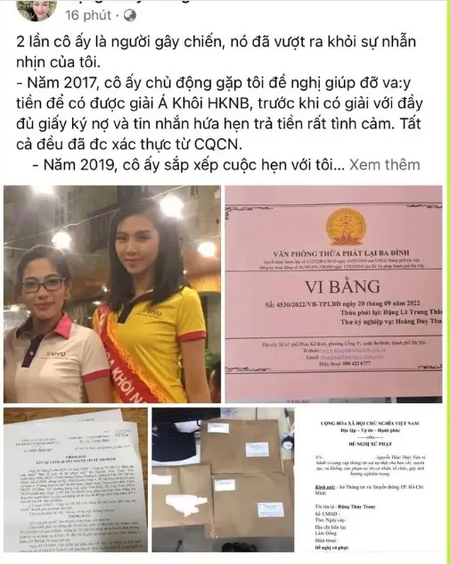 Liên tục bị chị gái Đặng Thu Thảo tố cáo, Hoa hậu Thùy Tiên chính thức đáp lễ cực căng