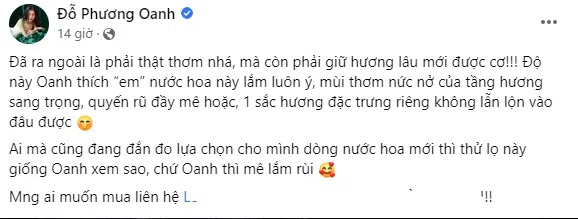 Phương Oanh lập tức đăng đàn gây chú ý ngay sau khi Shark Bình và vợ hòa giải thất bại