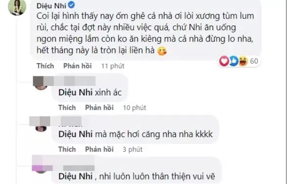 Trước thềm đám cưới với Anh Tú, Diệu Nhi than thở vì sụt cân, ngày càng gầy gò