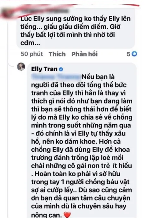 Elly Trần thừa nhận một sự thật phũ phàng khi bị CDM buông lời cay đắng
