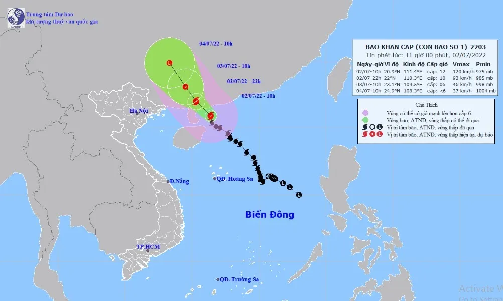 Bão số 1 đổ bộ Trung Quốc, cảnh báo nguy cơ sạt lở, lũ quét ở 3 tỉnh Đông Bắc Bộ