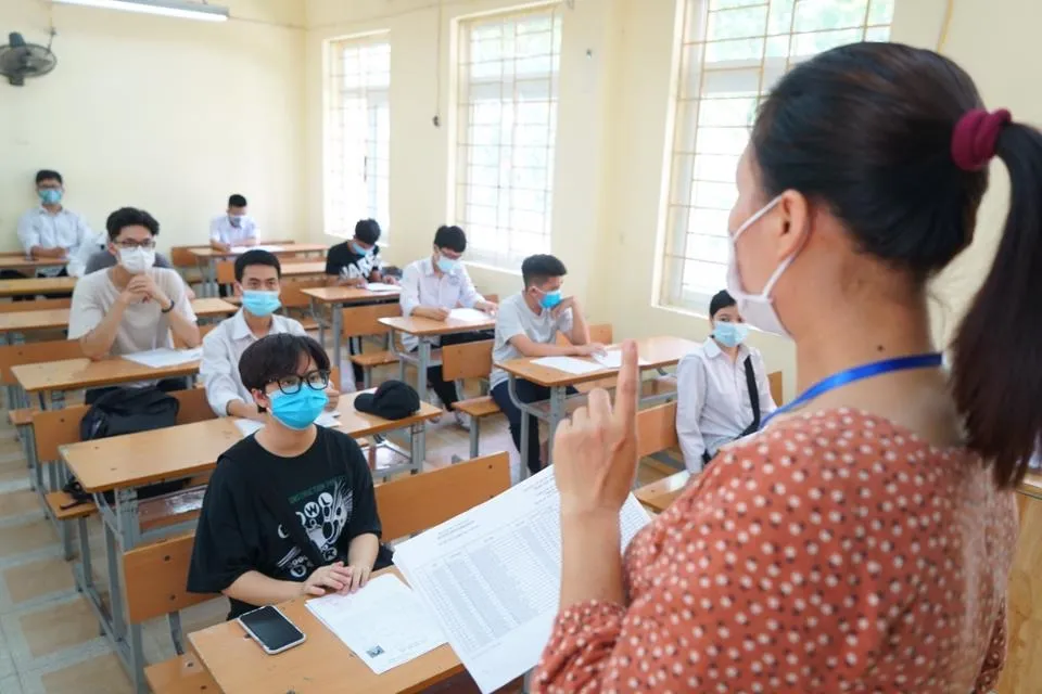 Thi tốt nghiếp THPT Quốc gia 2022: Hà Nội có 9 thí sinh vi phạm quy chế thi môn Ngữ Văn