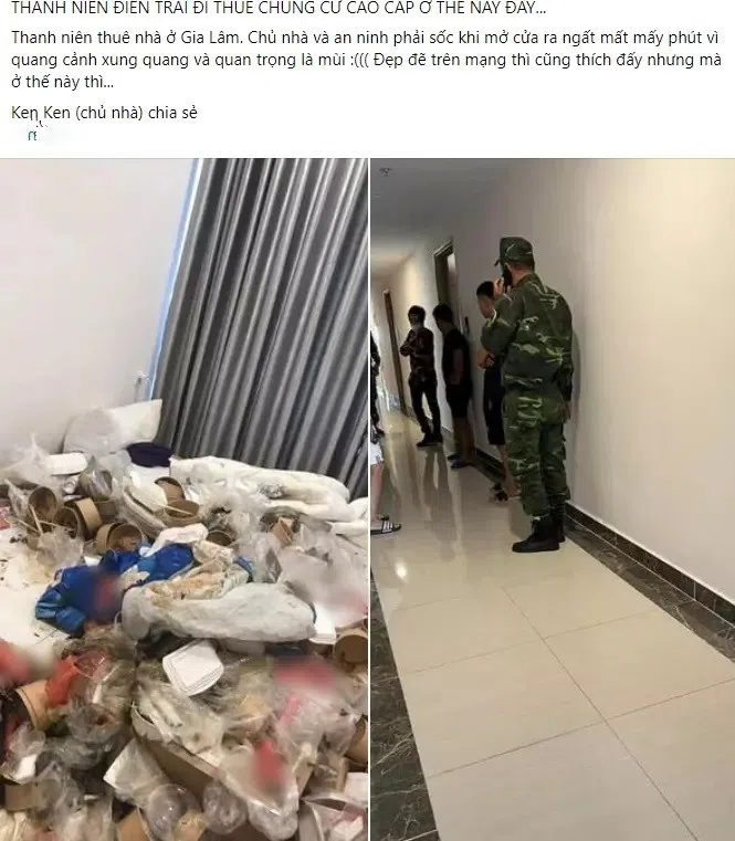 Vợ chồng cầu thủ Thành Chung có động thái cứng rắn sau bài bóc phốt nam thanh niên thuê chung cư ở cùng đống rác 