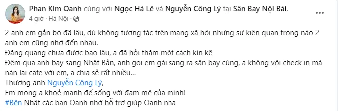 Hoa hậu Phan Kim Oanh tiết lộ con người thật của NSND Công Lý 