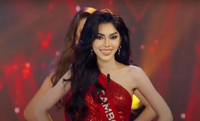 Người đẹp Campuchia có hành động gây chú ý khi không lọt top 20 Miss Charm 2023 