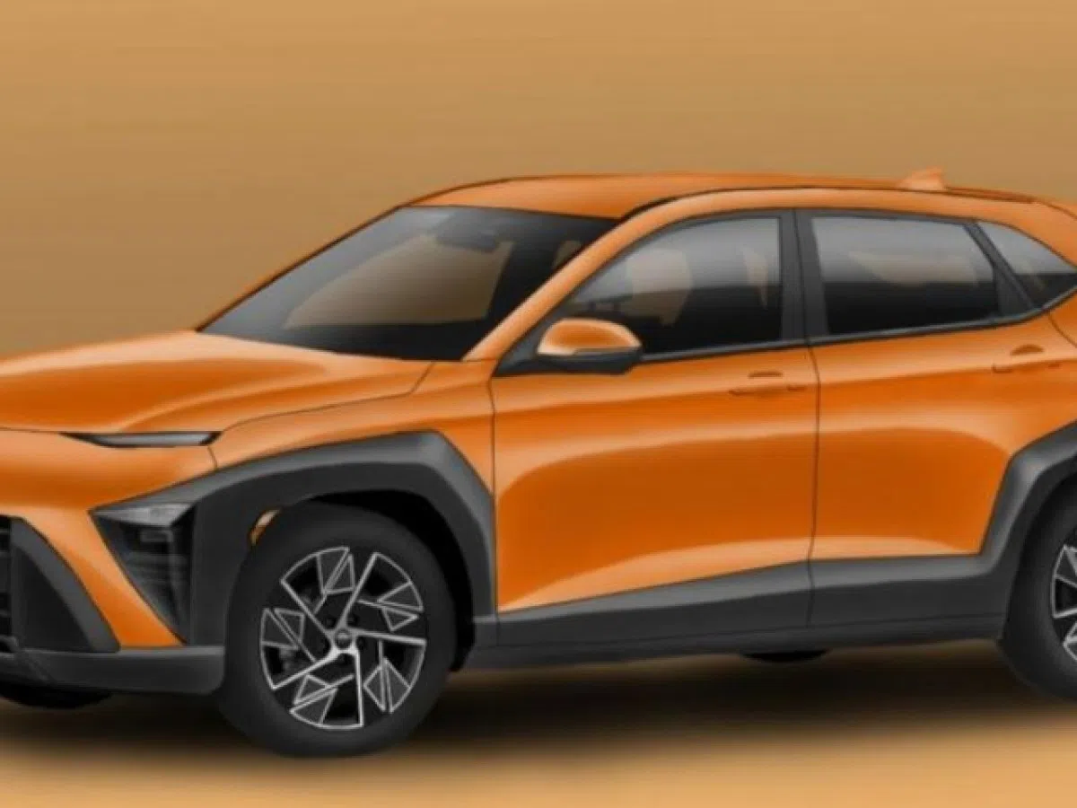 Rò rỉ hình ảnh mẫu SUV chạy điện của Hyundai với thiết kế ngoại thất ấn tượng