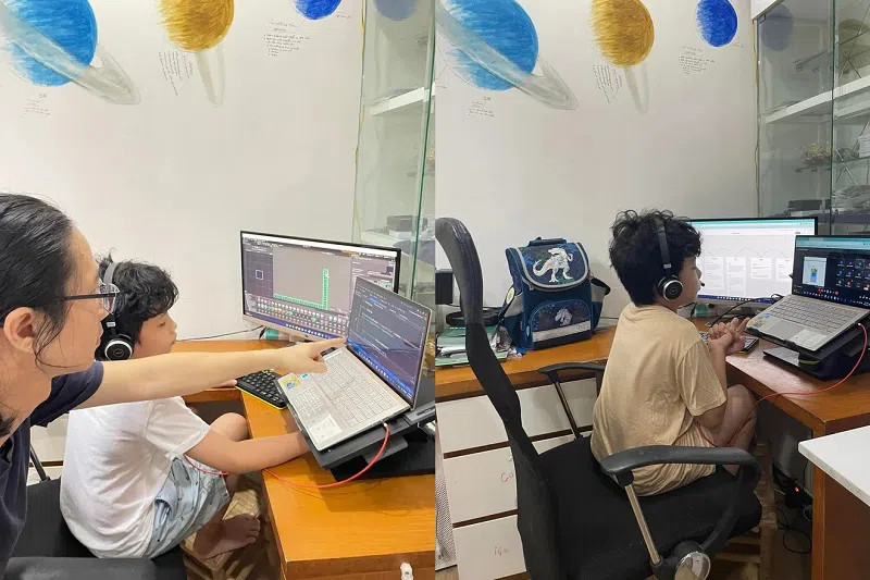 Học sinh lớp 4 được 6 công ty game ở Việt Nam mời về làm thực tập
