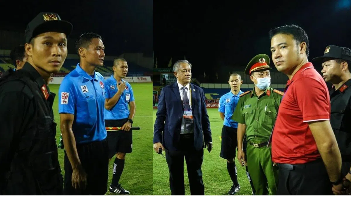 Trọng tài phải nhờ cảnh sát hộ tống rời sân, HLV Ljupko Petrovic nói gì sau trận hòa trước Nam Định