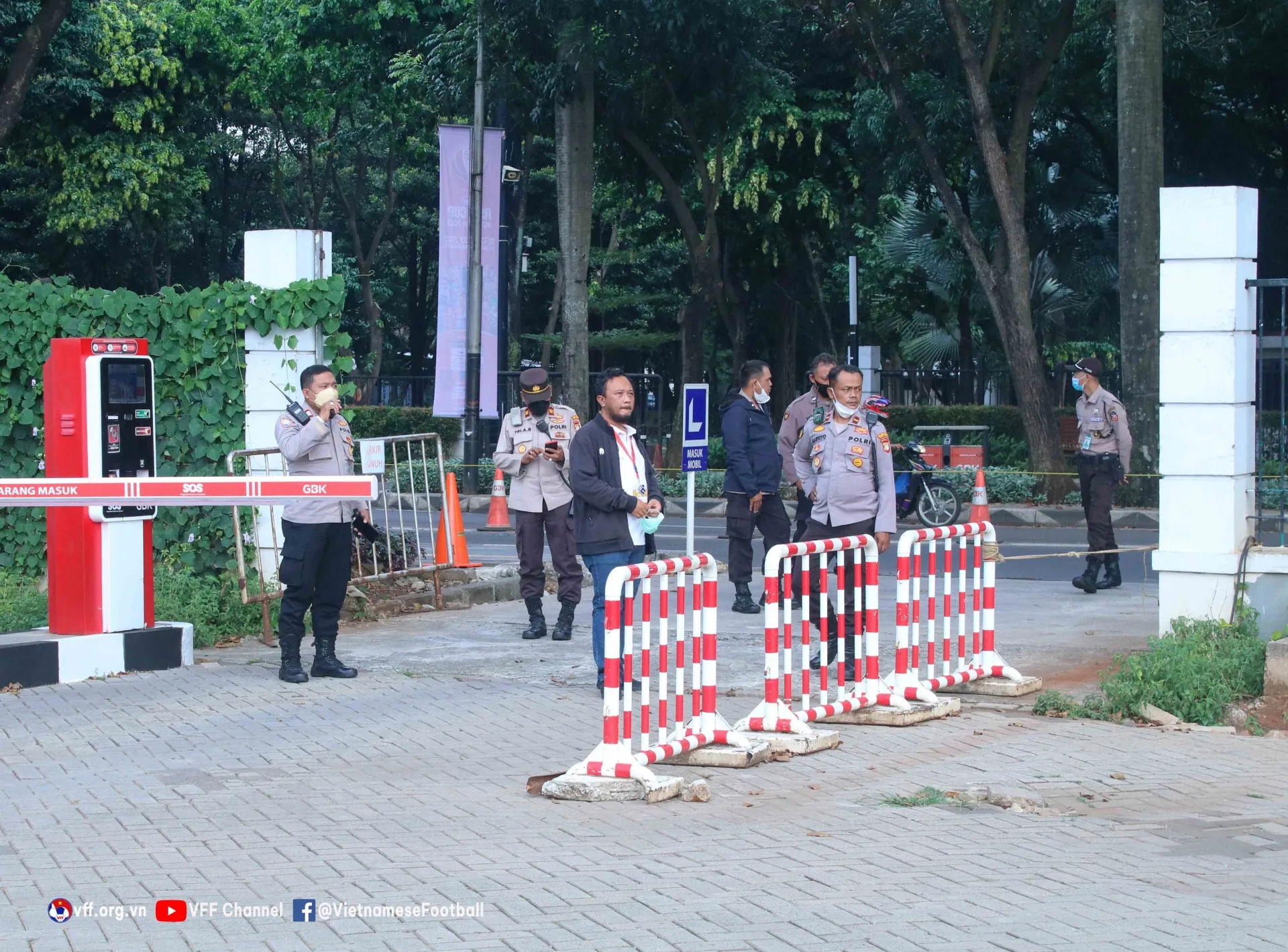 Cảnh sát Indonesia tăng cường an ninh, U19 Việt Nam tự tin 'hạ' Malaysia