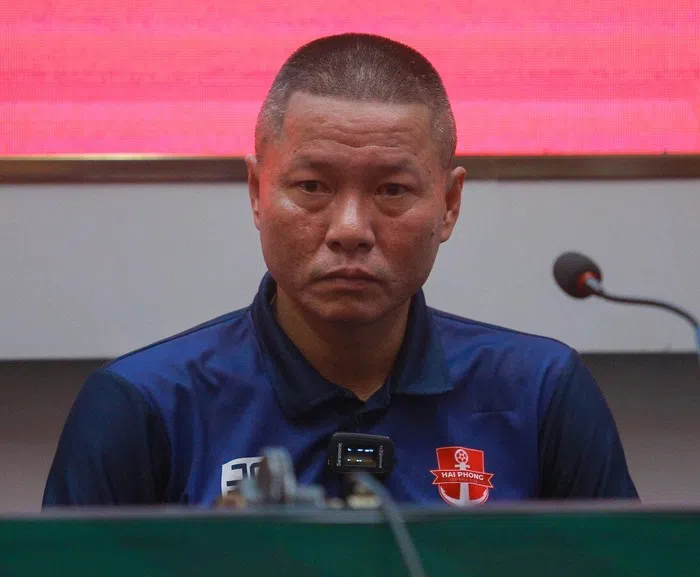 HLV Chu Đình Ngiêm chỉ ra điểm hạn chế và mục tiêu của Hải Phòng tại V-League 2022