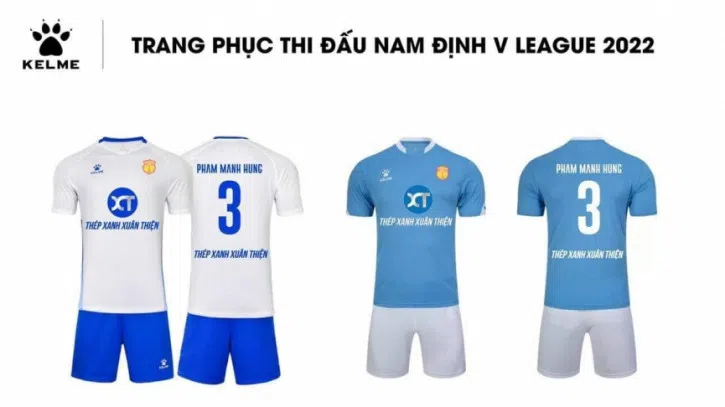 CLB Nam Định thay trang phục mới, liệu có đổi vận tại V-League?