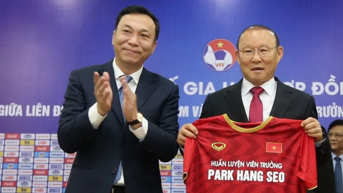 Đại diện VFF chia sẻ về việc gia hạn hợp đồng với HLV Park Hang-seo