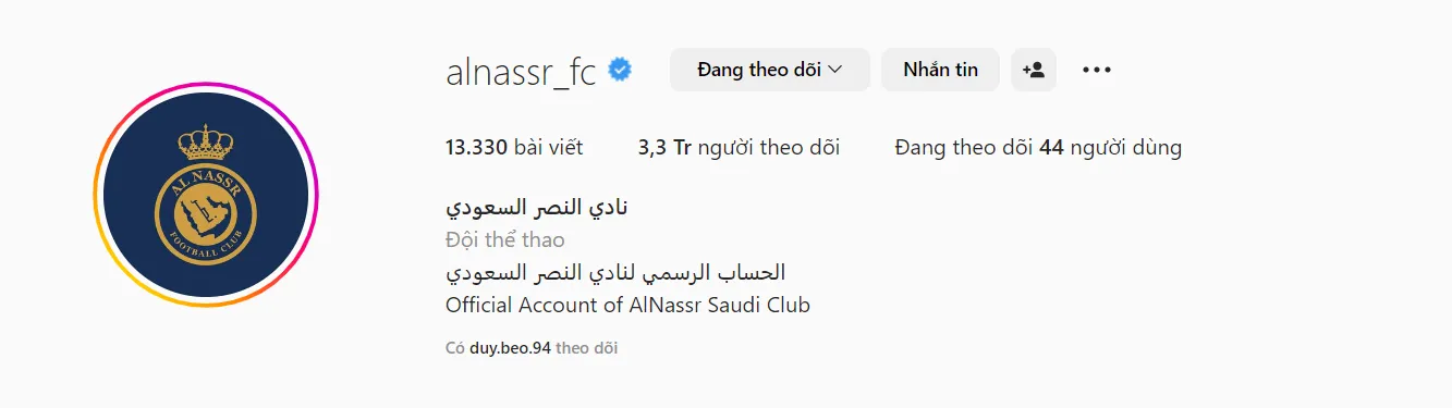 Ronaldo gây bão trên MXH sau khi chính thức gia nhập CLB Al Nassr 