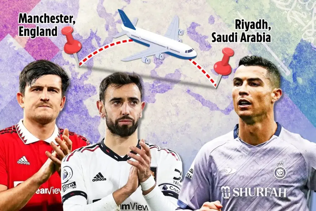 Ronaldo bất ngờ mời 4 cầu thủ MU đến Saudi Arabia