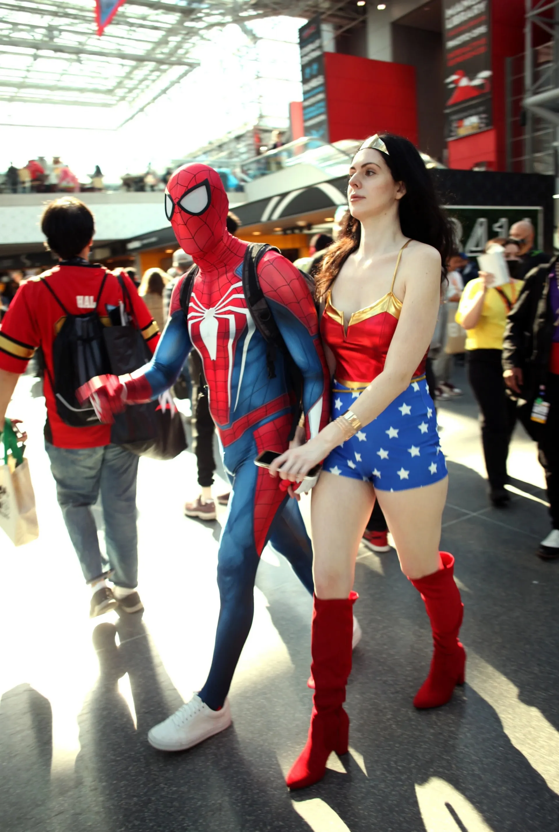 Spider-man và Wonder Woman