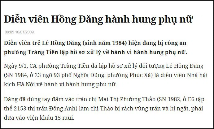 Điểm mặt những thị phi trong đời tư của 'soái ca' màn ảnh Việt Hồng Đăng