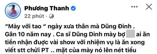 Phương Thanh bất ngờ bị một sao nam dọa kiện, lý do khiến CĐM hoang mang