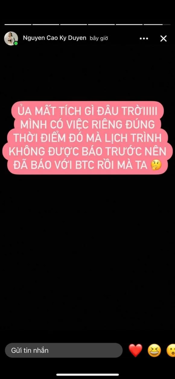 Bị tố vô trách nhiệm trong chung kết HH Thể thao Việt Nam, Kỳ Duyên nói gì?