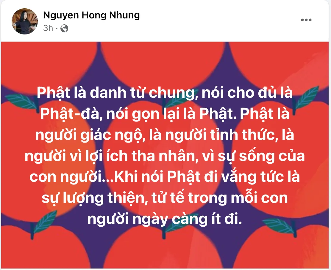 Phát ngôn 'đụng chạm' về lễ Vu Lan của bà xã Xuân Bắc khiến CĐM 'dậy sóng'