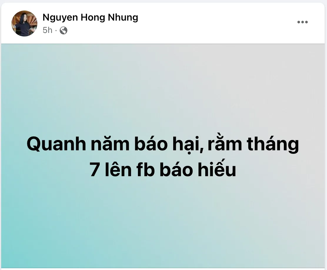 Phát ngôn 'đụng chạm' về lễ Vu Lan của bà xã Xuân Bắc khiến CĐM 'dậy sóng'