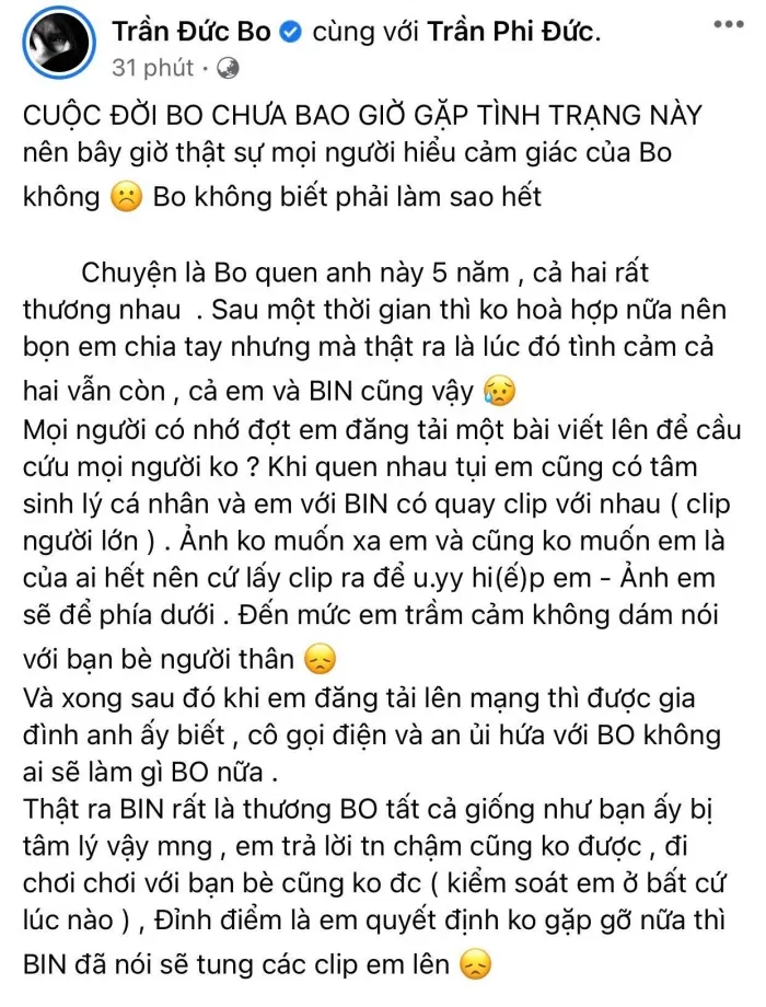 Trần Đức Bo bị tố là 'trà xanh', rò rỉ loạt ảnh nhức mắt khiến CĐM 'dậy sóng'