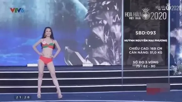 Hoa hậu Mai Phương lộ vòng 1 khiêm tốn sau nghi vấn số đo ảo