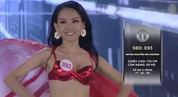 Hoa hậu Mai Phương lộ vòng 1 khiêm tốn sau nghi vấn số đo ảo