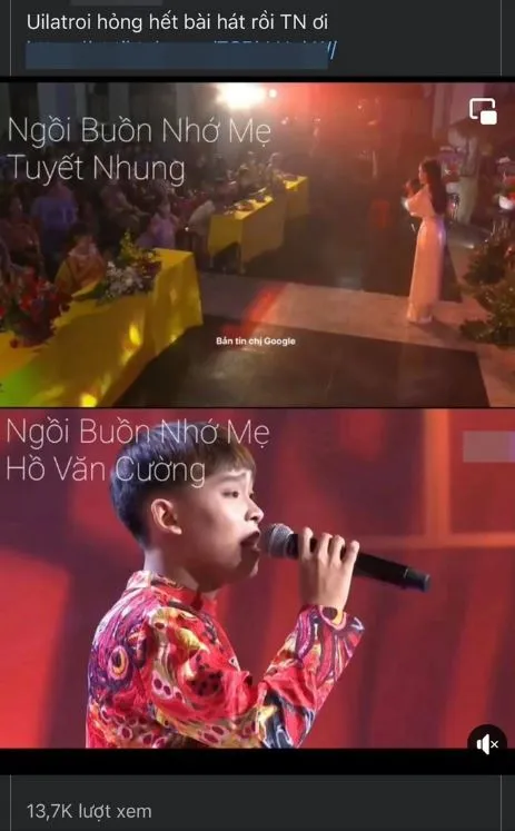 'Con cưng' của cố ca sĩ Phi Nhung bị chê tơi tả khi đụng hàng ca khúc với Hồ Văn Cường