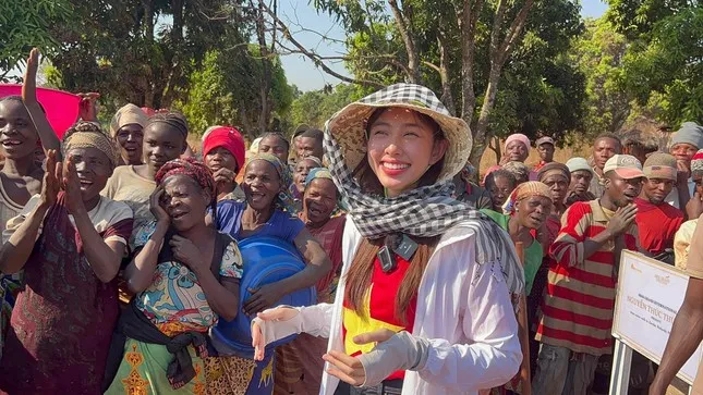 Thùy Tiên tiết lộ sẽ trở lại Angola thăm tình tin đồn Quang Linh Vlog?