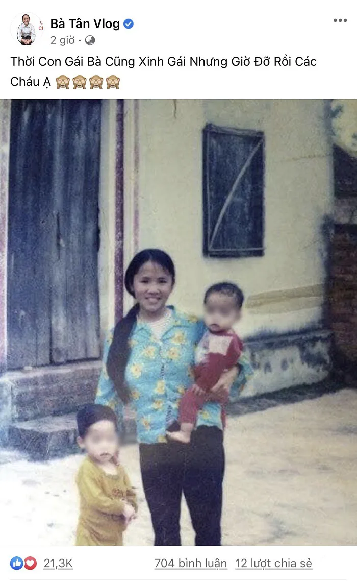 Tái xuất sau thời gian ở ẩn, bà Tân Vlog gây ngỡ ngàng với chia sẻ gây chú ý