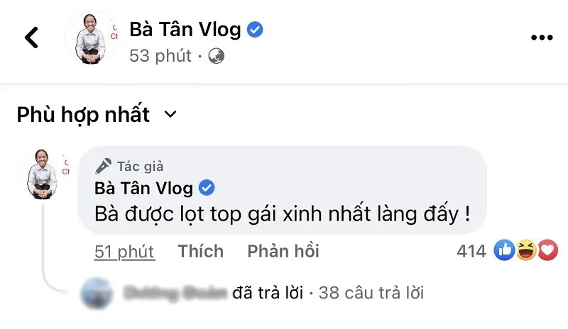 Tái xuất sau thời gian ở ẩn, bà Tân Vlog gây ngỡ ngàng với chia sẻ gây chú ý
