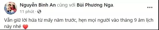 Bình An khiến dân tình bấn loạn khi khoe loạt ảnh cưới bên Phương Nga