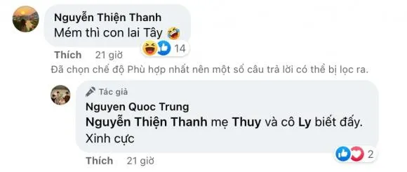 Phản ứng hài hước của Thanh Lam khi chồng cũ Quốc Trung kể chuyện tình với người yêu cũ 