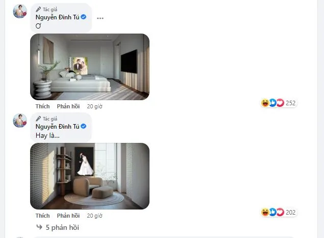 Đình Tú khoe cơ ngơi khủng mới tậu, nhưng gây chú ý lại là hình ảnh với Huyền Lizzie