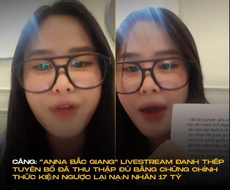 Anna Bắc Giang tung series 'lật mặt', tuyên bố đủ bằng chứng kiện ngược lại chủ nợ 